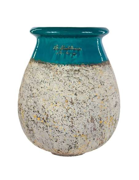 Biot goutte col turquoise patine Provence