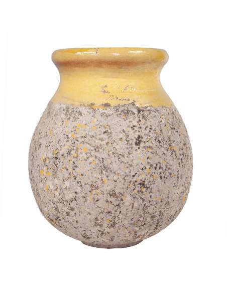 Biot patina Provence yellow collar 60cm height