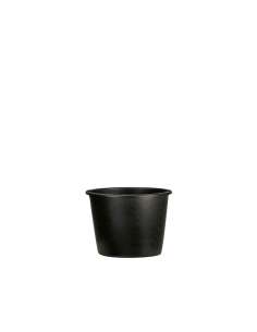 Black plastic container for Anduze pot n°4 or Mazagran mini