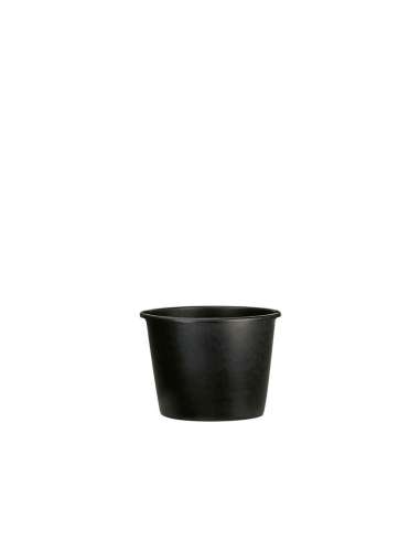 Black plastic container for Anduze pot n°4 or Mazagran mini