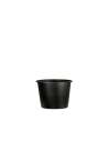 Pot rond en plastique noir pour Anduze n°4 et Mazagran Mini