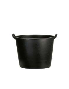 Black plastic container for Mazagran MM