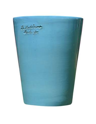 Mazagran émaillé turquoise