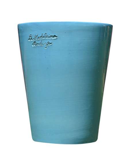 Mazagran émaillé turquoise